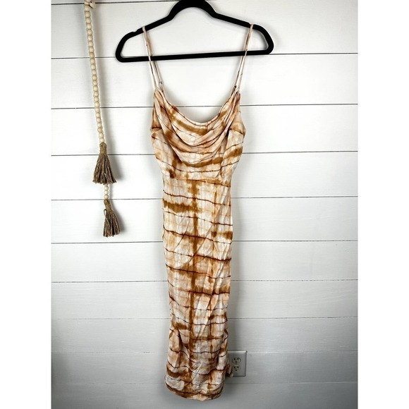 NWOT House of Harlow 1960 x REVOLVE Ira Midi Dress sz sml - Picture 1 of 9